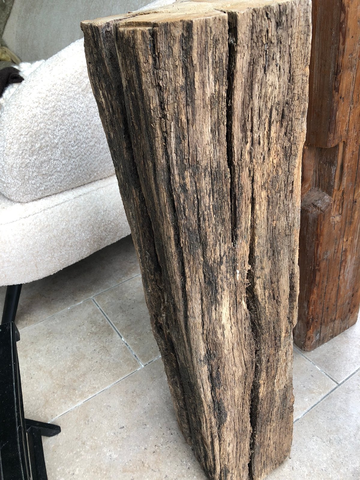 Mooi houten zuil/pilaar, Ophalen of Verzenden, Zo goed als nieuw