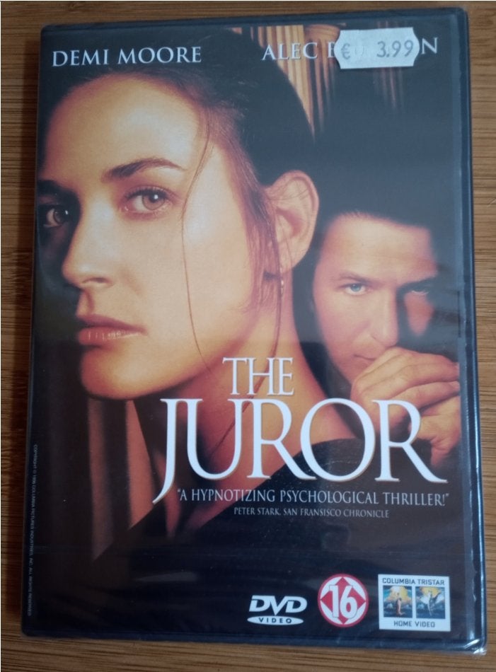 "The Juror" (Demi Moore) DVD (NIEUW), Ophalen of Verzenden, Nieuw in verpakking