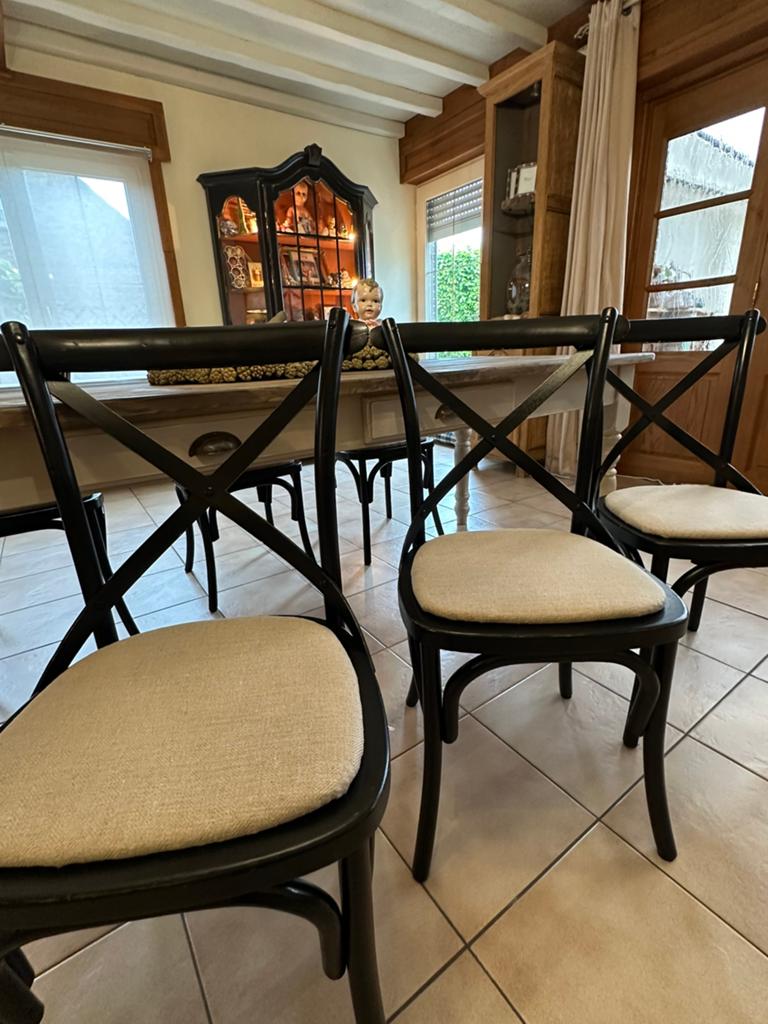6 eetkamer stoelen, Huis en Inrichting, Stoelen, Ophalen, Zo goed als nieuw