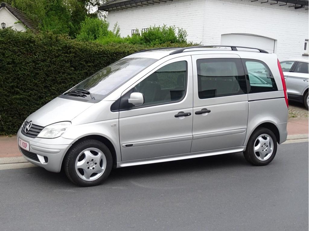 Mercedes-Benz Vaneo    1.9i Ambiente, Argent ou Gris, Achat, Entreprise, Noir