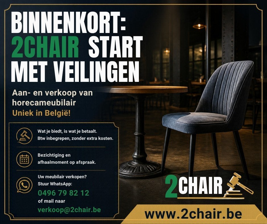 ventes aux enchères de meubles d'accueil, chaise de café, ta, Enlèvement ou Envoi