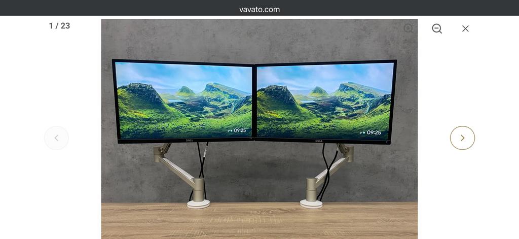 Data flex arm + hp monitor, Computers en Software, Monitoren, Ophalen