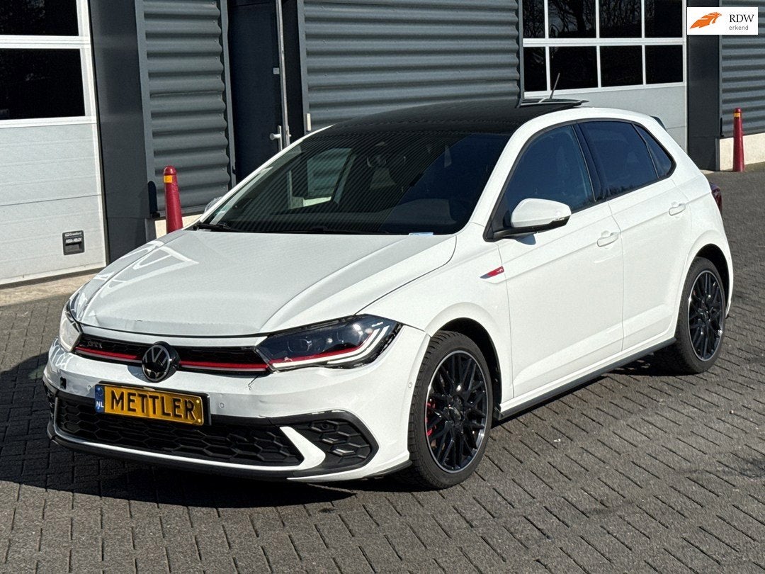 Volkswagen Polo 2.0 TSI GTI, camera Beats audio, navigatie,, 4 cilinders, 1984 cc, 1261 kg, Wit