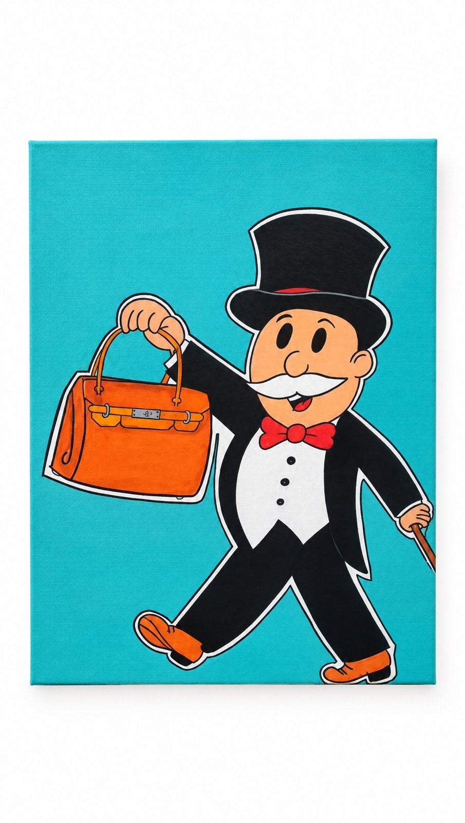 Birkin Monopoly, Antiek en Kunst, Ophalen of Verzenden, Handgeschilderd