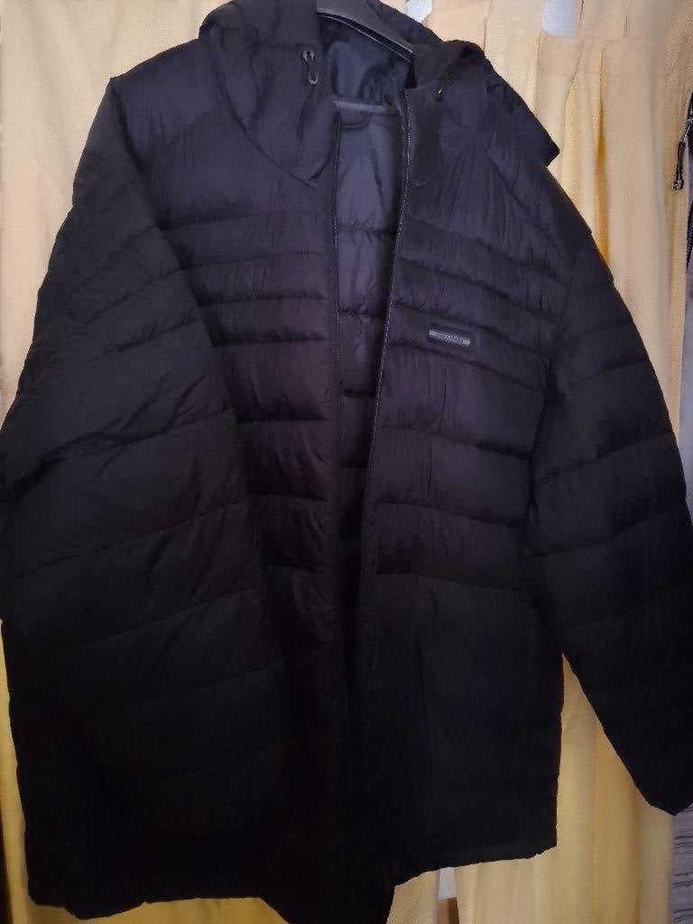 5XL jack&jones gewatteerde jas zwart buiten en binnenzakken, Jack  jones, Verzenden, Zwart, Nieuw