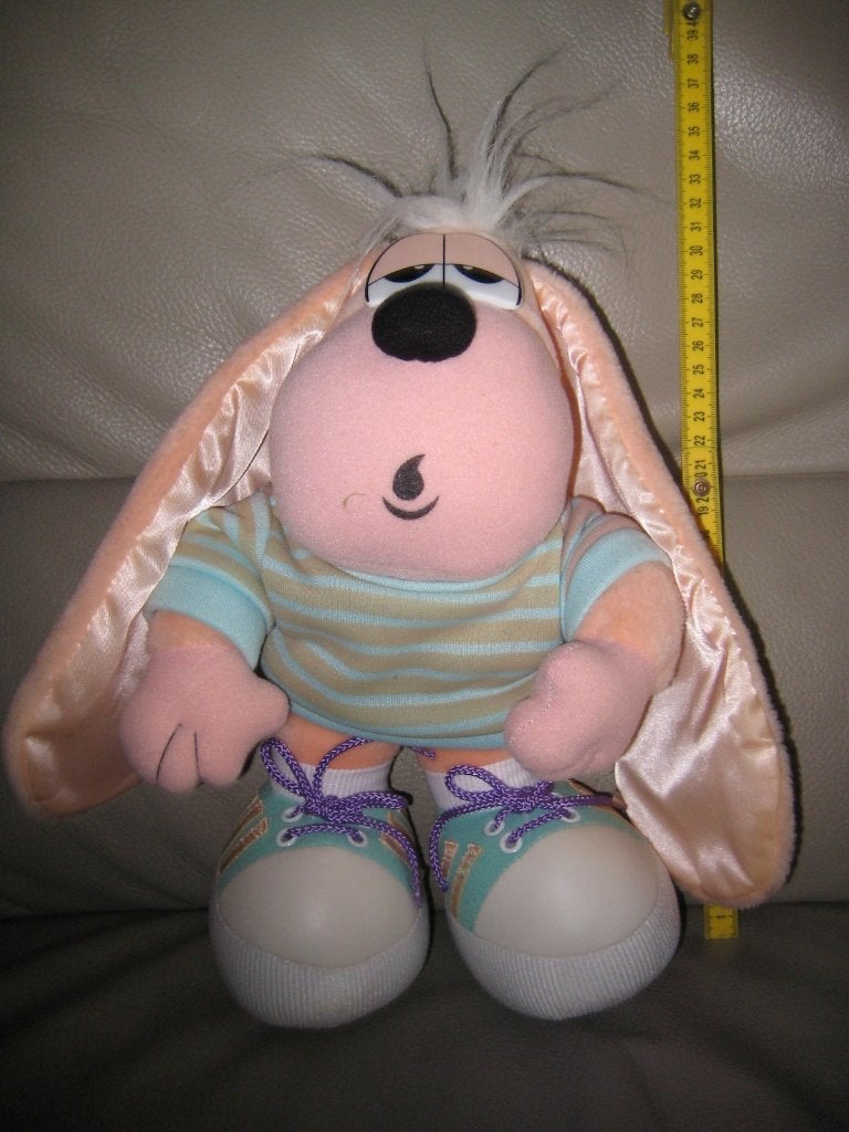 Knuffels - Honden, Ophalen of Verzenden, Gebruikt, Hond, Middelgroot (20 tot 80 cm)