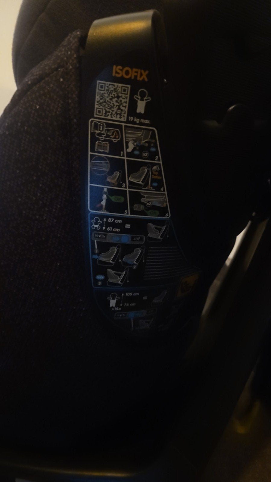 siege auto enfant rotatif isofix, Enfants & Bébés, Dossier réglable, Enlèvement, Utilisé, Isofix