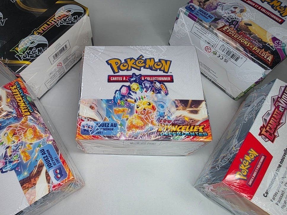 1 Pokemon met Sparkles Display!, Ophalen of Verzenden, Nieuw, Boosterbox, Foil
