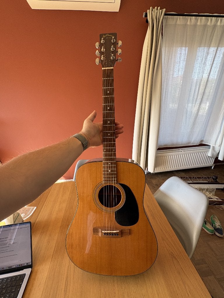 Guitare acoustique Aria Dreadnought, Musique & Instruments, Enlèvement, Utilisé, Guitare acoustique