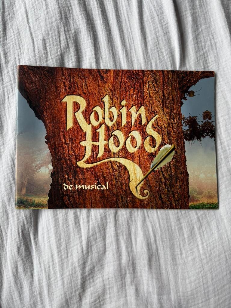 Robin Hood programmaboek - Studio 100 musical, Ophalen, Zo goed als nieuw