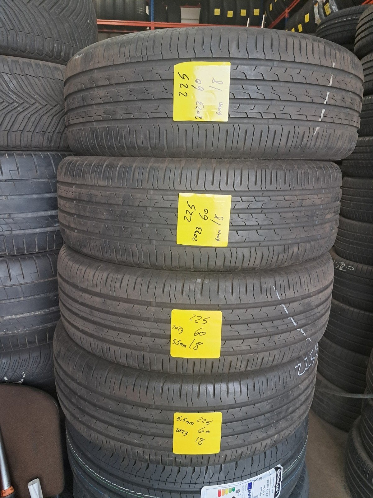 2256018 225/60/18 225/60r18 Démo estivale 2023 Continental, Autos : Pièces & Accessoires, Enlèvement