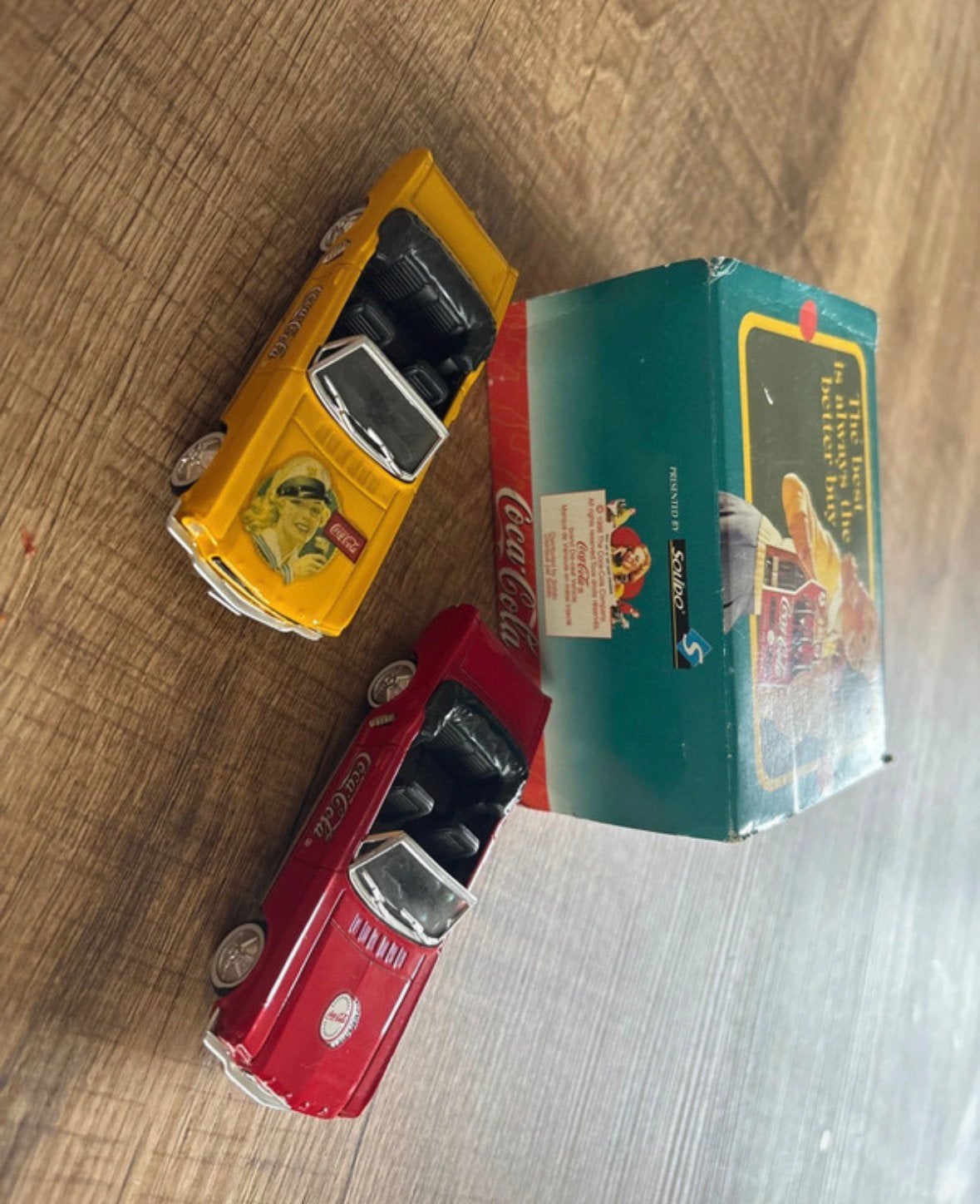 Mustang Coca Cola 1/43, Collections, Enlèvement ou Envoi, Comme neuf
