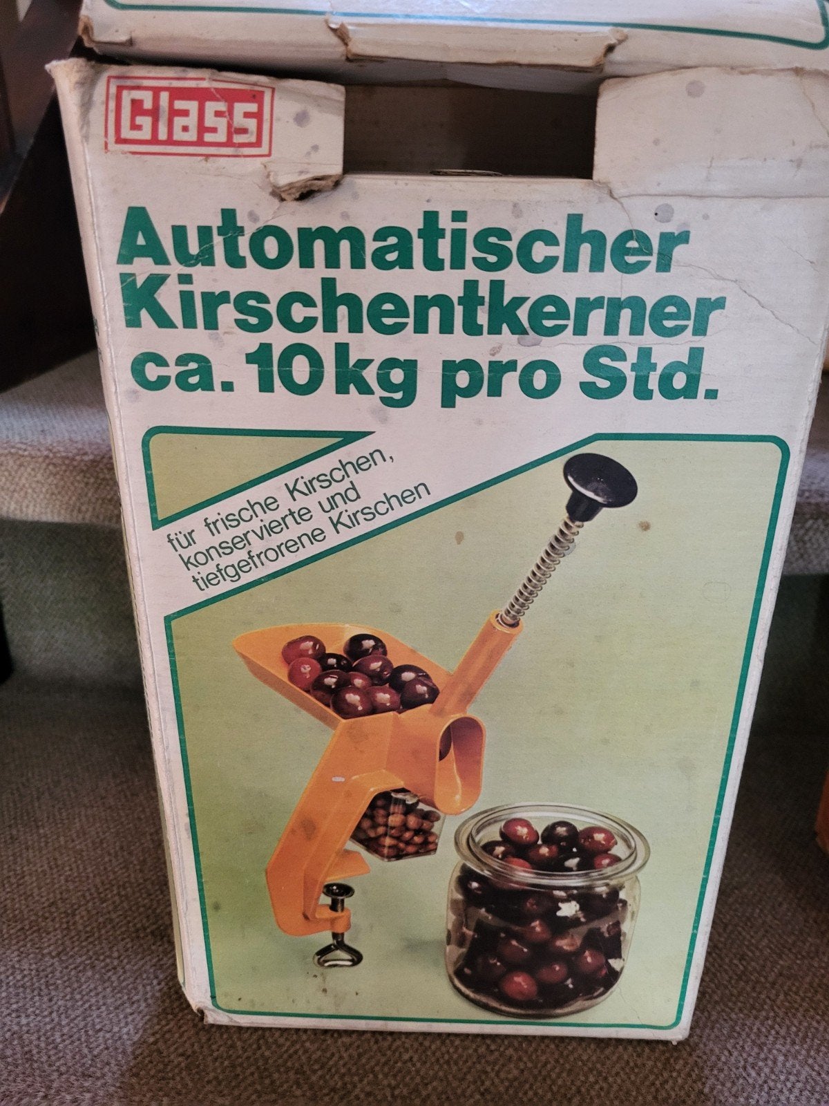 Kersenontpitter in originele doos, Ophalen of Verzenden