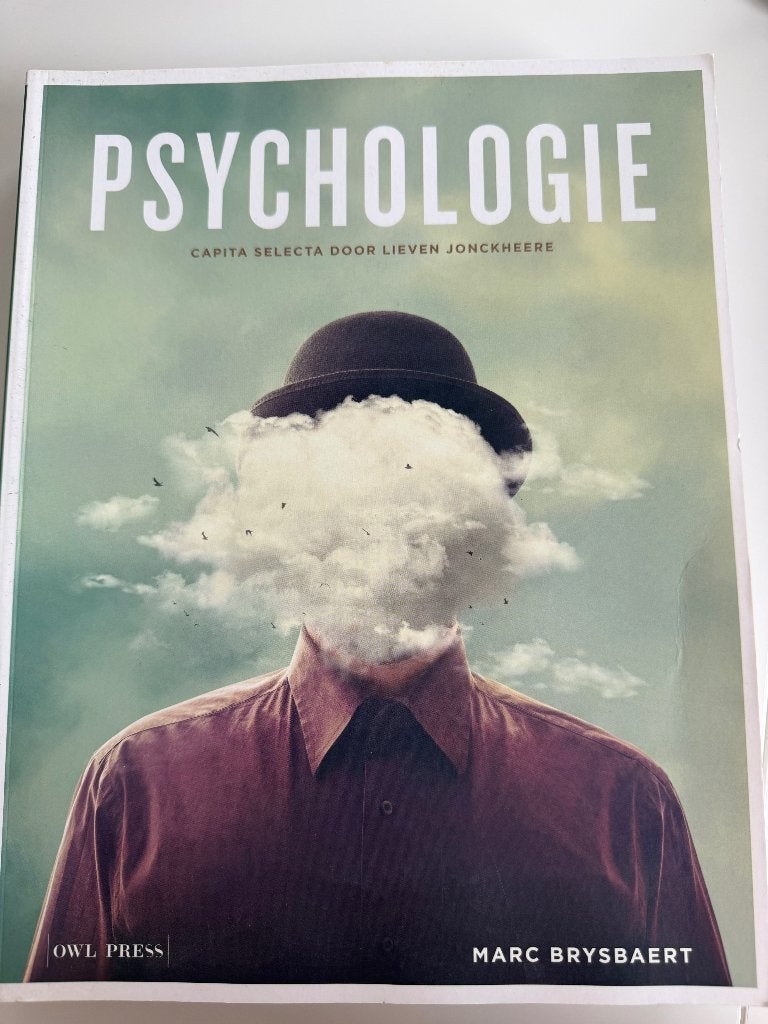 Psychologie: capita selecta door Lieven Jonckheere, Ophalen of Verzenden, Zo goed als nieuw