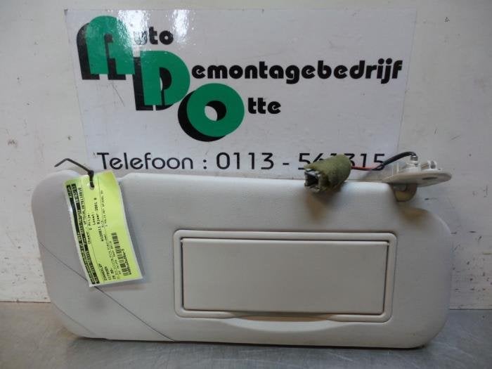 Zonneklep van een Citroen C5 (C5 00-), Auto-onderdelen, Interieur en Bekleding, Gebruikt, -, Ophalen of Verzenden, -