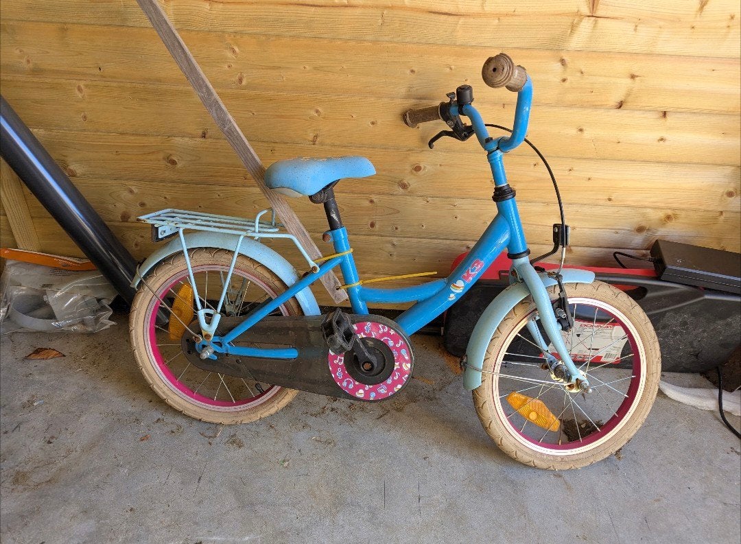 kinderfiets, Fietsen en Brommers, Ophalen, Gebruikt