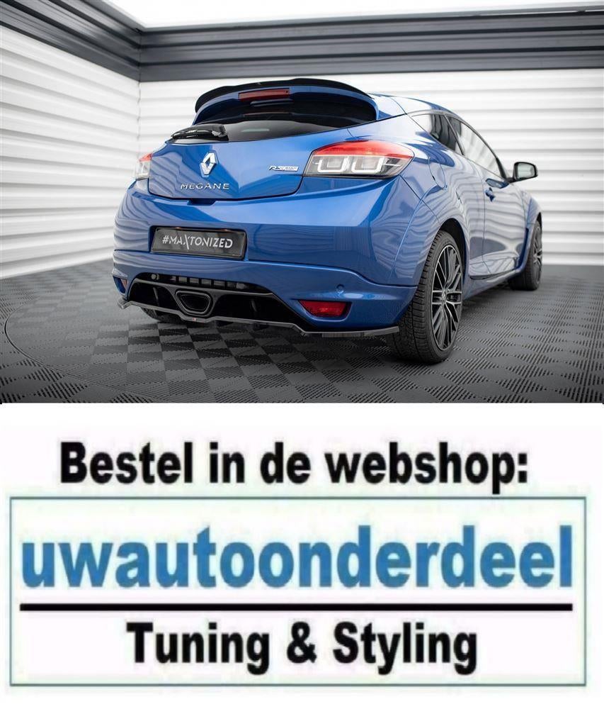 Maxton Design Rear Centre Diffuser Renault Megane 3 RS, Auto diversen, Tuning en Styling, Verzenden