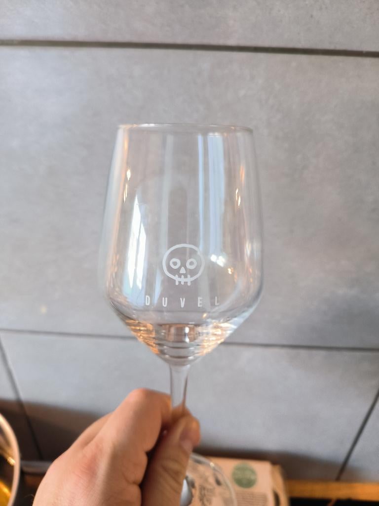 Duvel wijnglas, Enlèvement ou Envoi, Comme neuf, Verre à bière