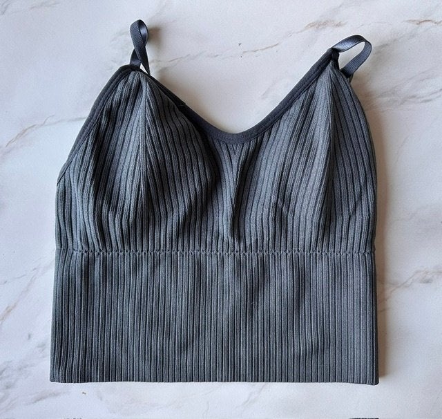 Ribbeltop Shein maat S (y0010), Ophalen of Verzenden, Zo goed als nieuw, Grijs, Shein