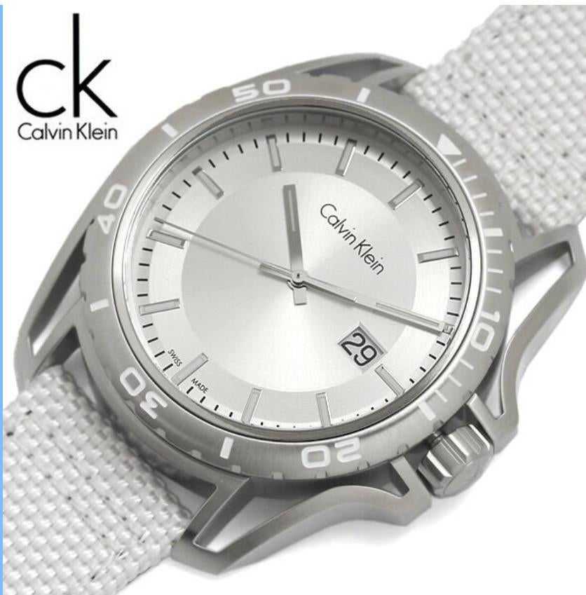 Calvin Klein HERENHORLOGE K5Y31VK6 Earth horloge NIEUW!!, Handtassen en Accessoires, Overige Accessoires, Ophalen of Verzenden