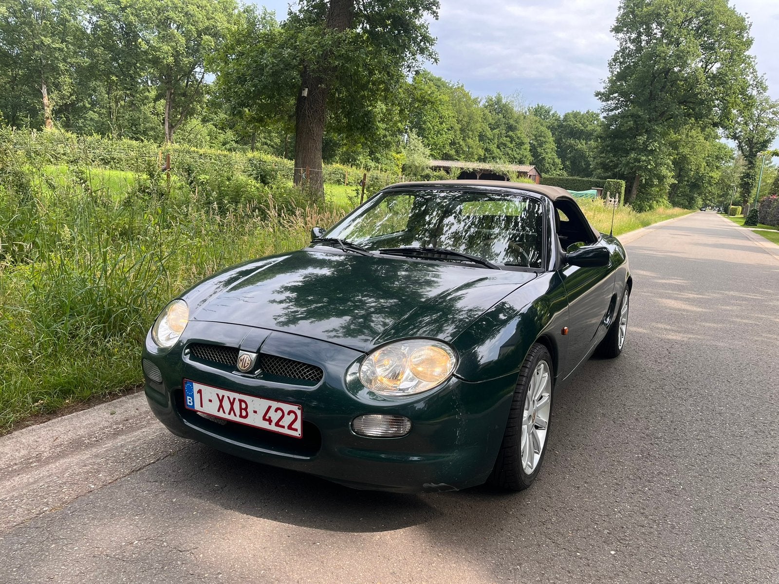 MGF Abingdon - speciale uitvoering, Achterwielaandrijving, Beige, Cabriolet, Leder