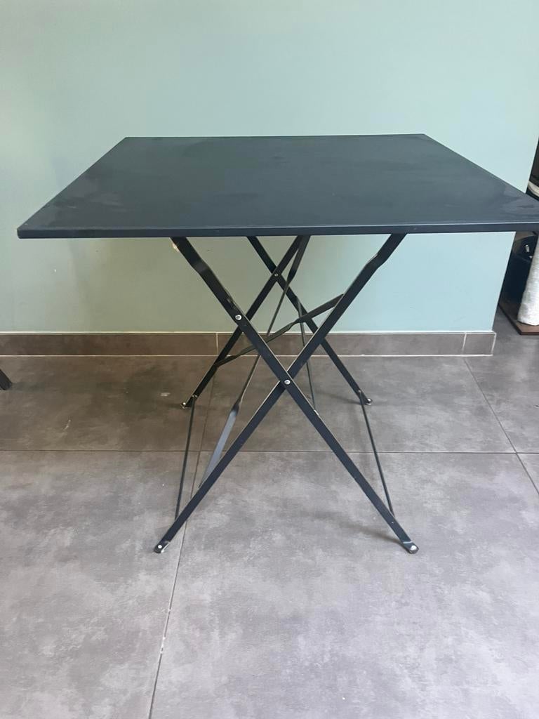 Klaptafel ijzer, Ophalen, Gebruikt