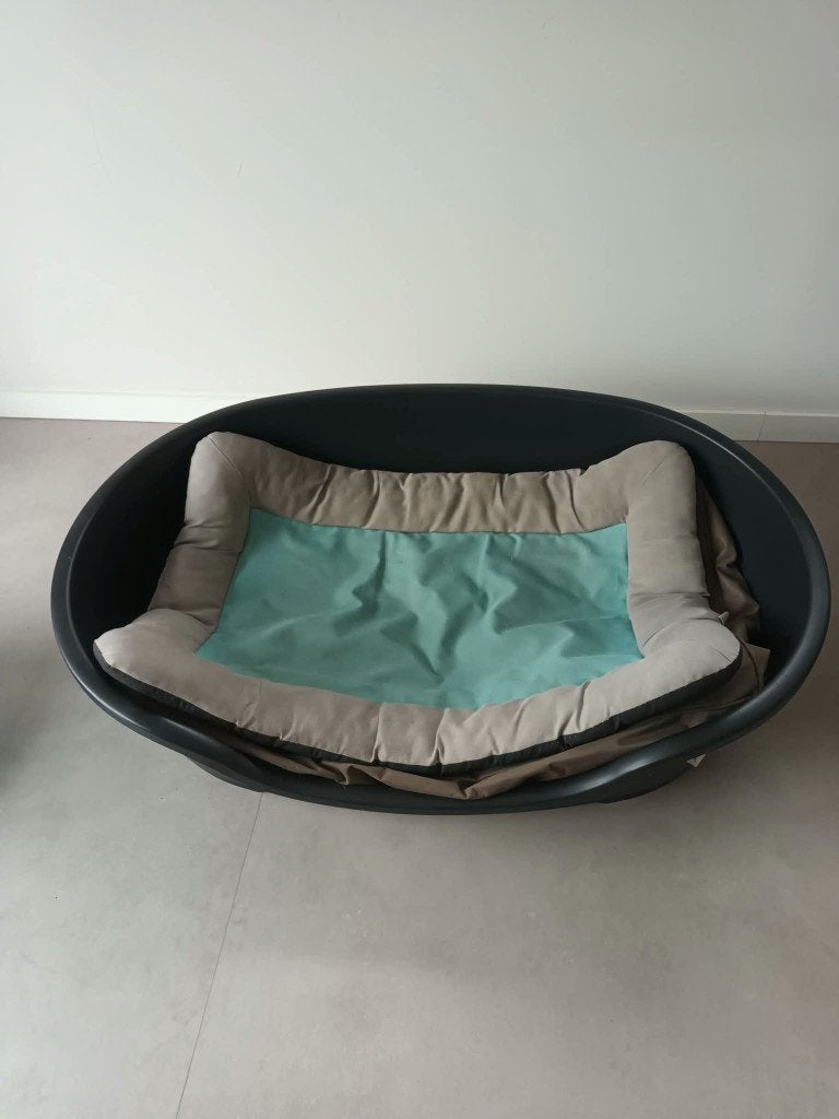 Hondenmand+Kussen, Dieren en Toebehoren, Hondenbenches, Ophalen, Zo goed als nieuw