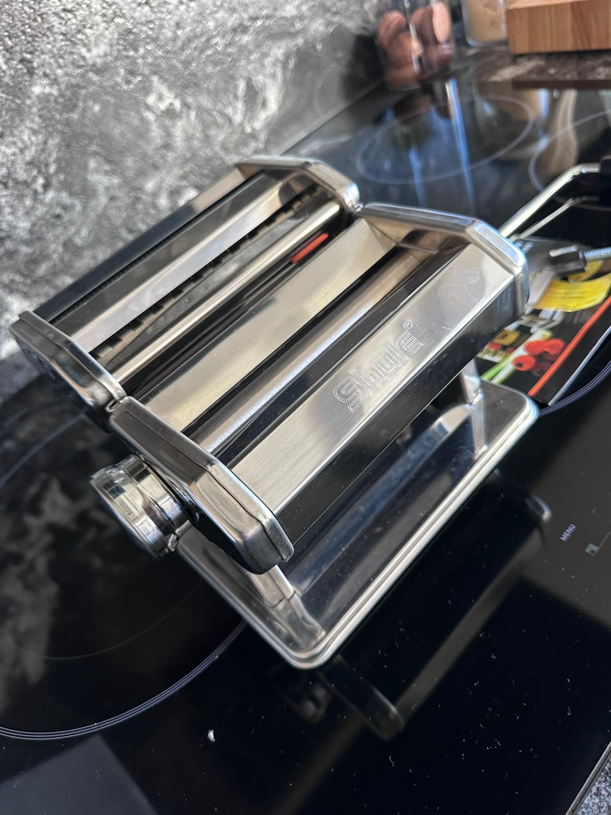 Machine à pâtes SHULE, neuve, en acier inoxydable, Enlèvement, Neuf, Métal, Argent