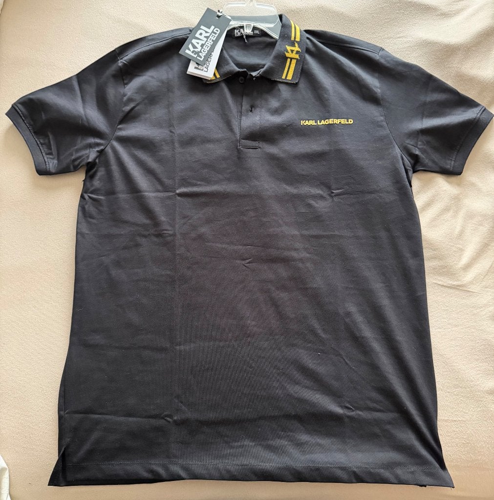 Polo Karl Lagerfeld NIEUW geschikt voor een L, Maat 52/54 (L), Zwart, Nieuw, Ophalen of Verzenden