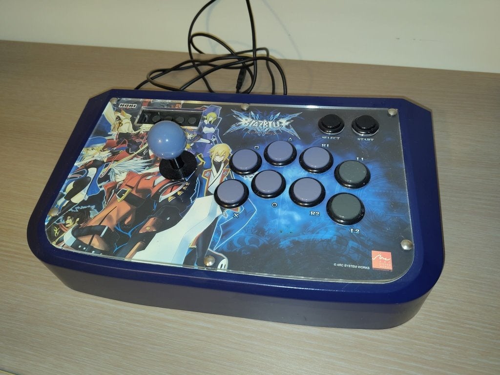 Blazblue Real Arcade Pro 3 - Arcade Stick, Ophalen of Verzenden, Gebruikt, Hori force feedback