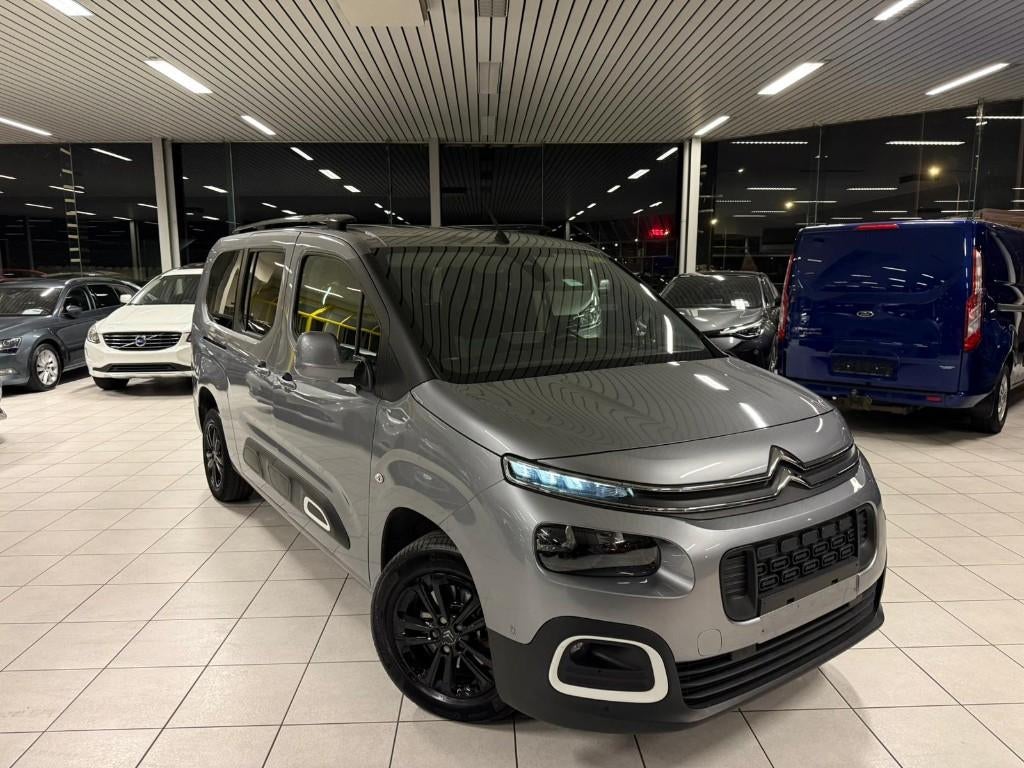 Citroen Berlingo 7-zits 1.2i Automaat Benzine 96kW, Auto's, Citroën, Automaat, Euro 6, Regensensor, 5 deurs