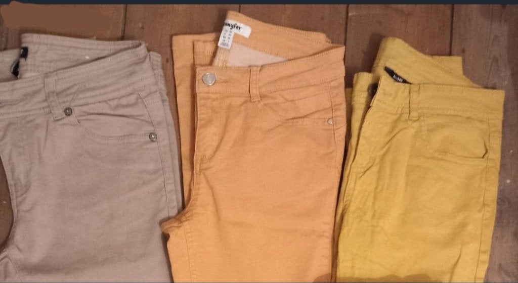 Lot de 6 pantalons fille/femme S, Enlèvement, Comme neuf, Taille 36 (S)
