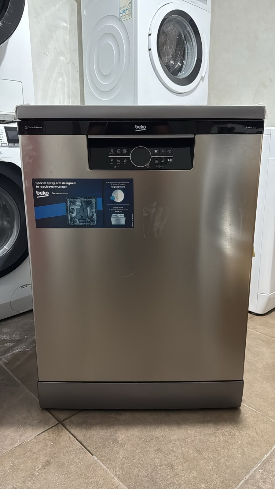 lave vaisselle en inox tres peux utilise marque beko A+++, Electroménager, Enlèvement ou Envoi