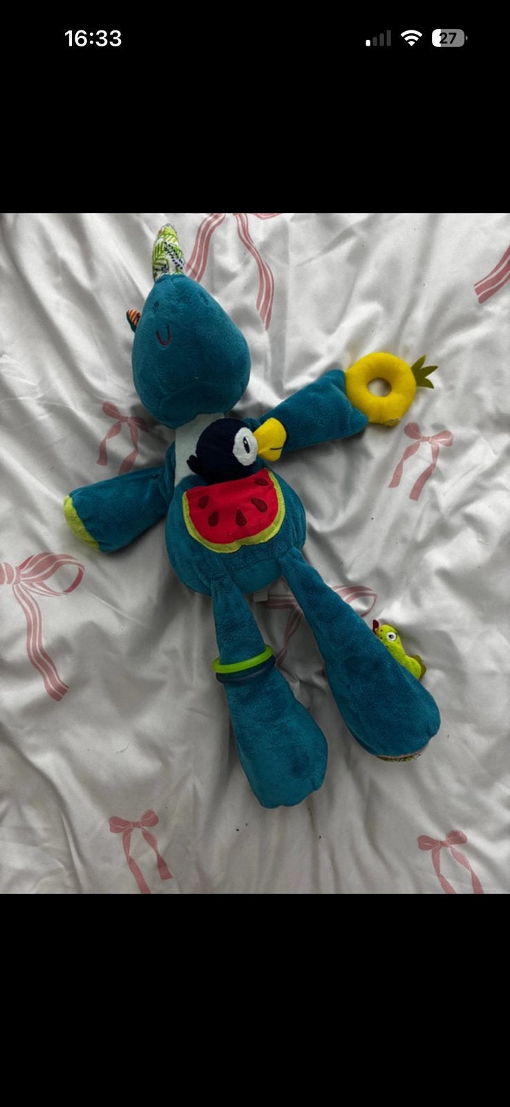 Peluche d’activité Lilliputiens, Enlèvement ou Envoi, Comme neuf, Autres types