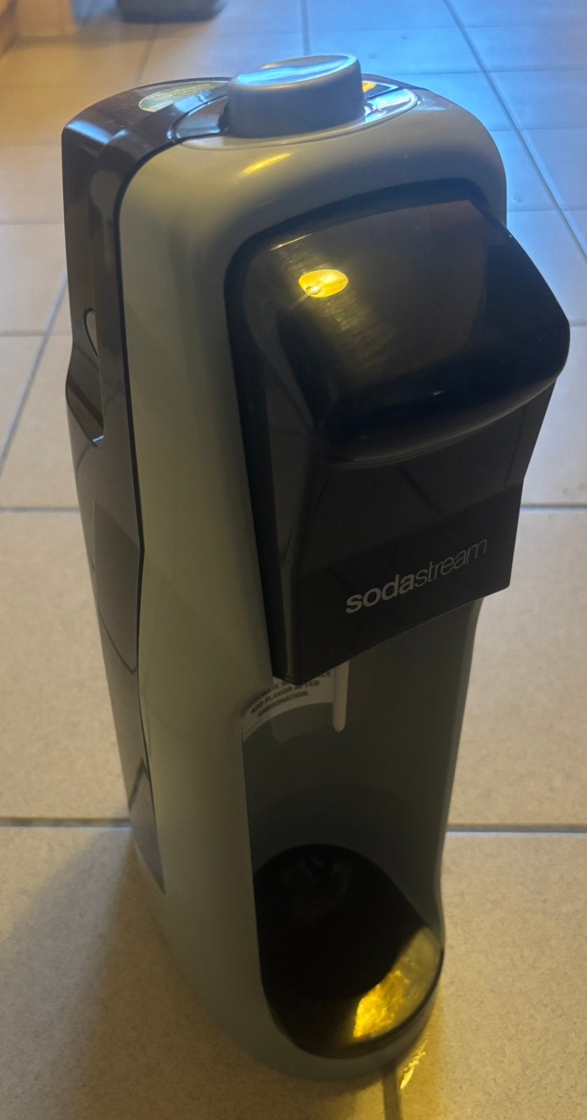 Soda Stream met goed gevulde gasfles, Electroménager, Enlèvement, Utilisé