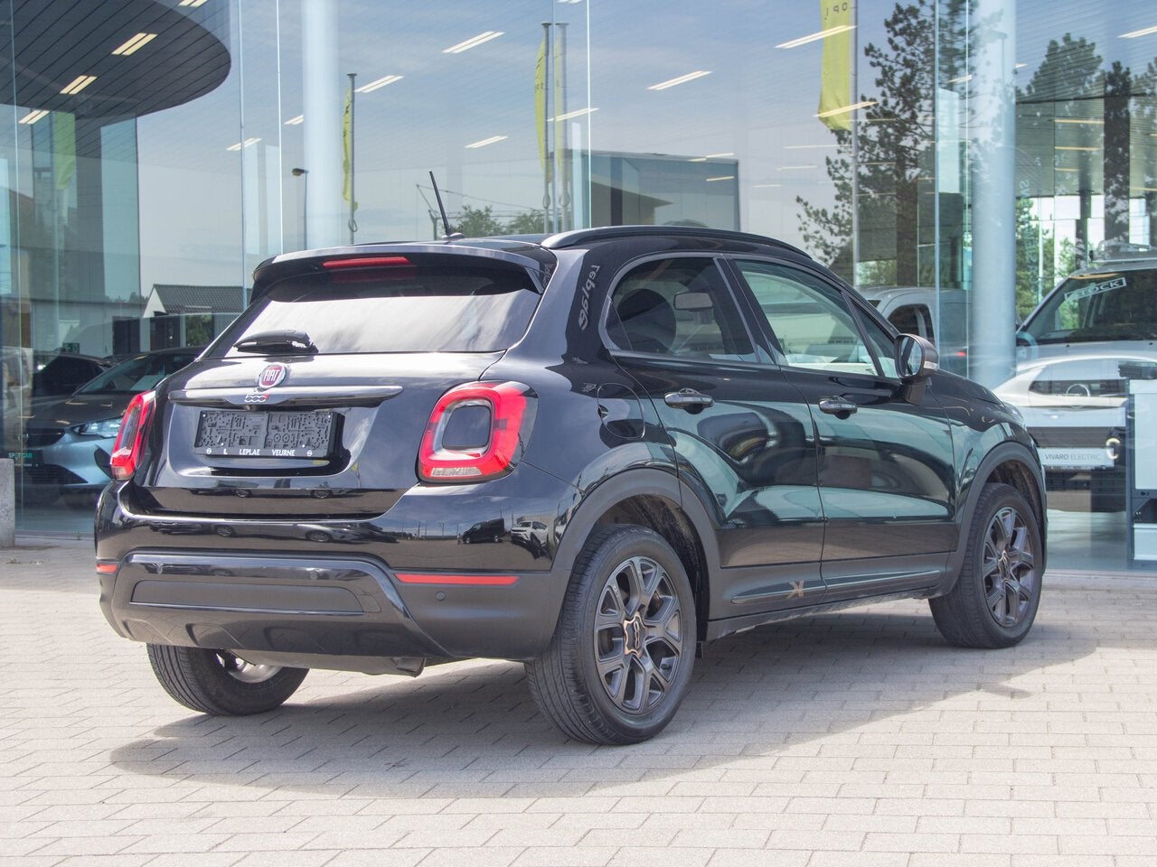 Fiat 500X 1.3 AT9 150PK|NAVI|CAMERA|, Auto's, Fiat, 4 cilinders, 0 kg, 500X, Zwart