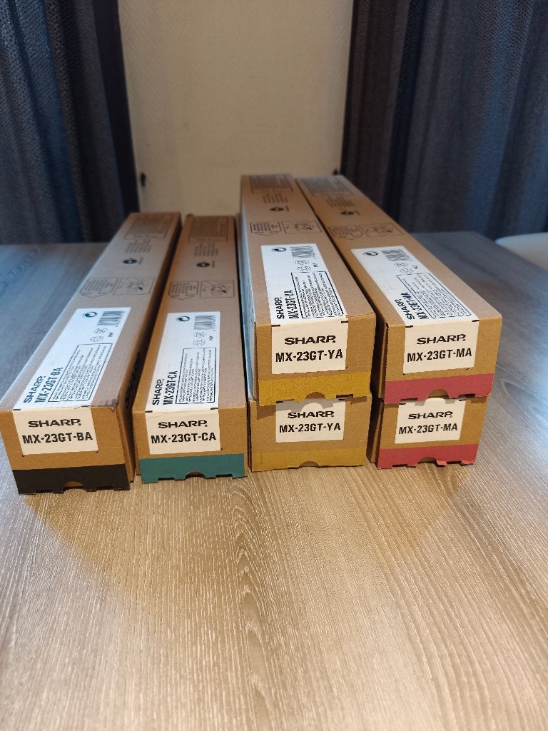Sharp Originele Printer toners + Toner collection containers, Enlèvement ou Envoi, Neuf, Toner, Sharp