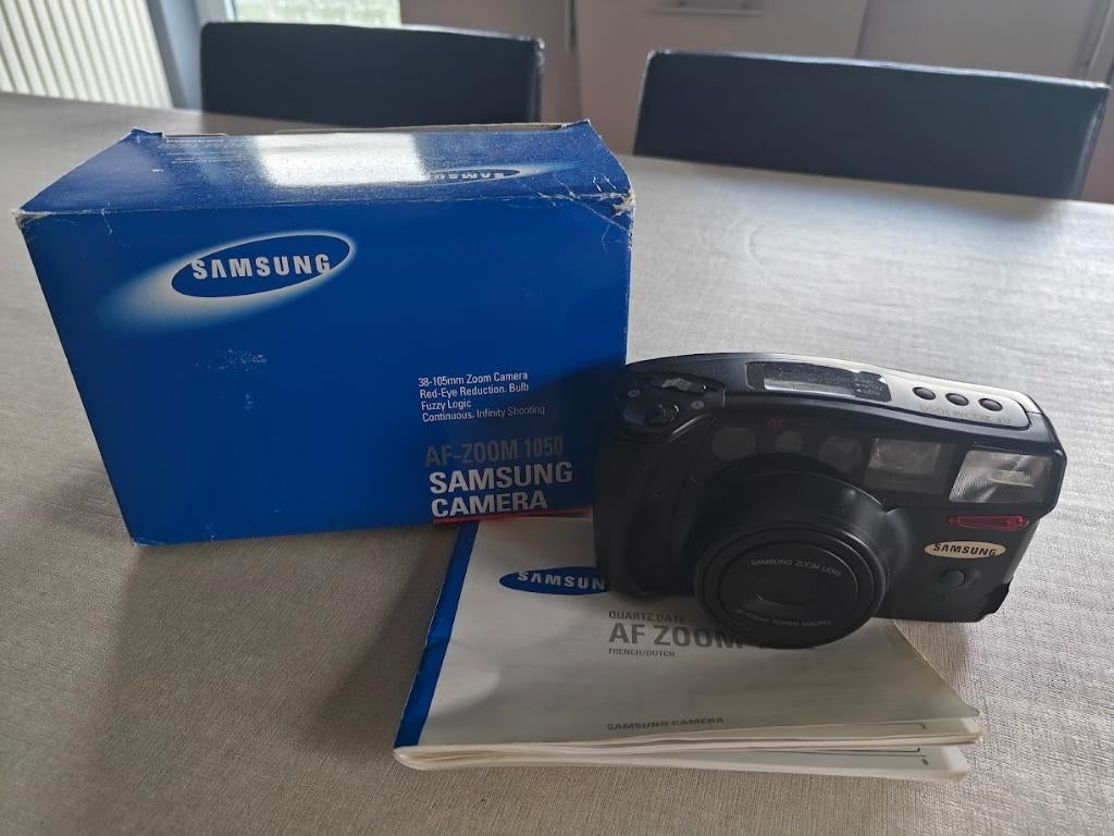 Samsung AF-Zoom 1050 Camera Vintage Compact – Niet Getest, Audio, Tv en Foto, Fotocamera's Digitaal, Ophalen, Gebruikt, Compact