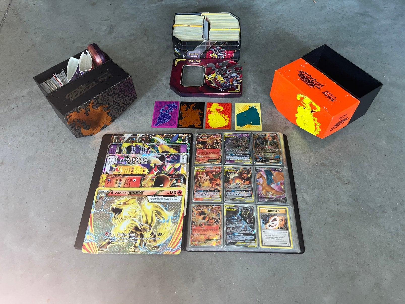 Verkoop van HELE collectie pokemonkaarten!, Ophalen, Zo goed als nieuw