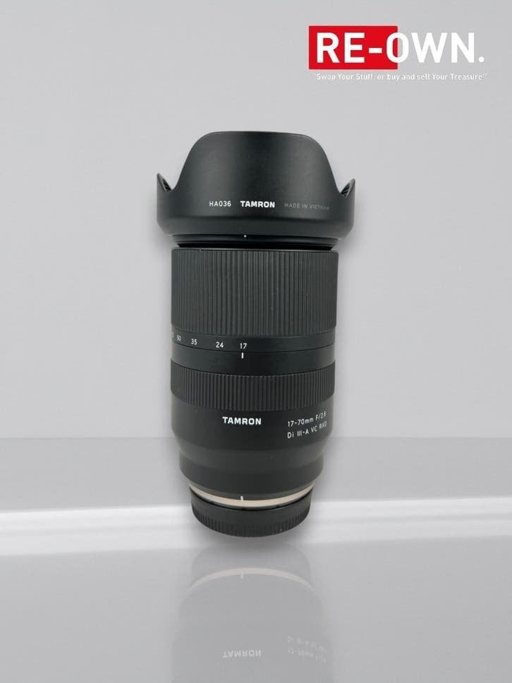 TAMRON 17-70MM F/2.8 DI III-A VC RXD | SONY E-MOUNT Topstaat, Enlèvement ou Envoi, Lentille standard, Tamron, ,