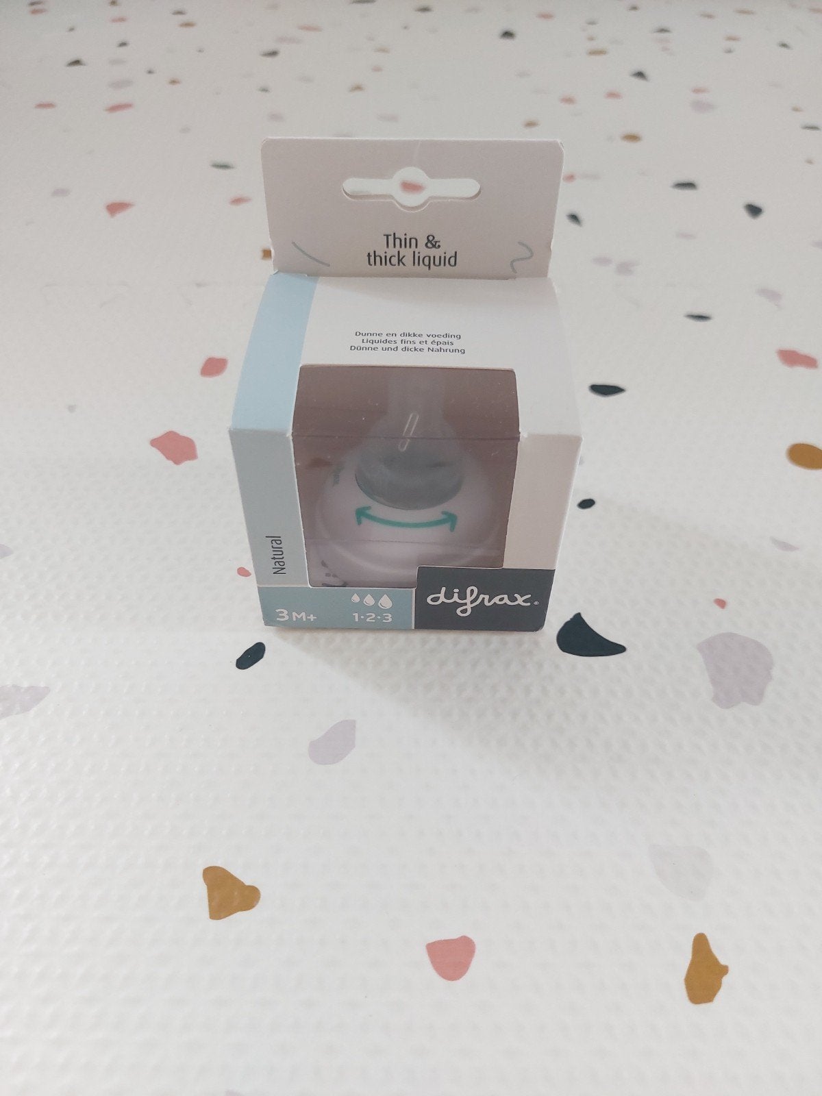 Difrax fles speen ring met 3 standen, Ophalen
