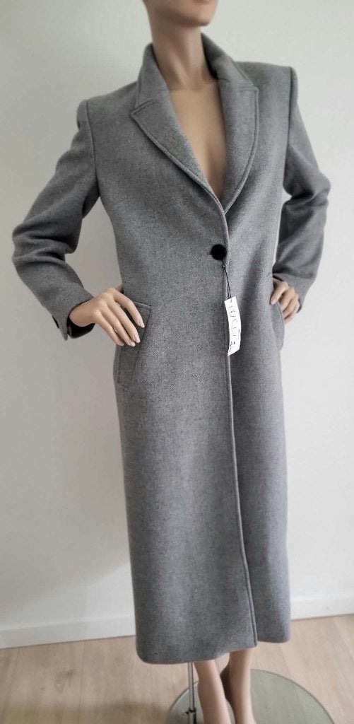 Manteau Zara en laine, Enlèvement ou Envoi, Neuf, Taille 38/40 (M), Gris
