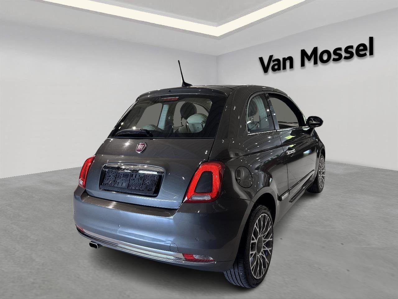 Fiat 500 1.2 8v 69hp Lounge, Autos, Fiat, Argent ou Gris, Achat, Euro 6, Entreprise