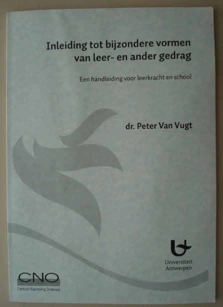 11. Inleiding tot bijzondere vormen van leer- en ander gedra, Verzenden, Dr. Peter Van Vugt, Zo goed als nieuw, Gamma