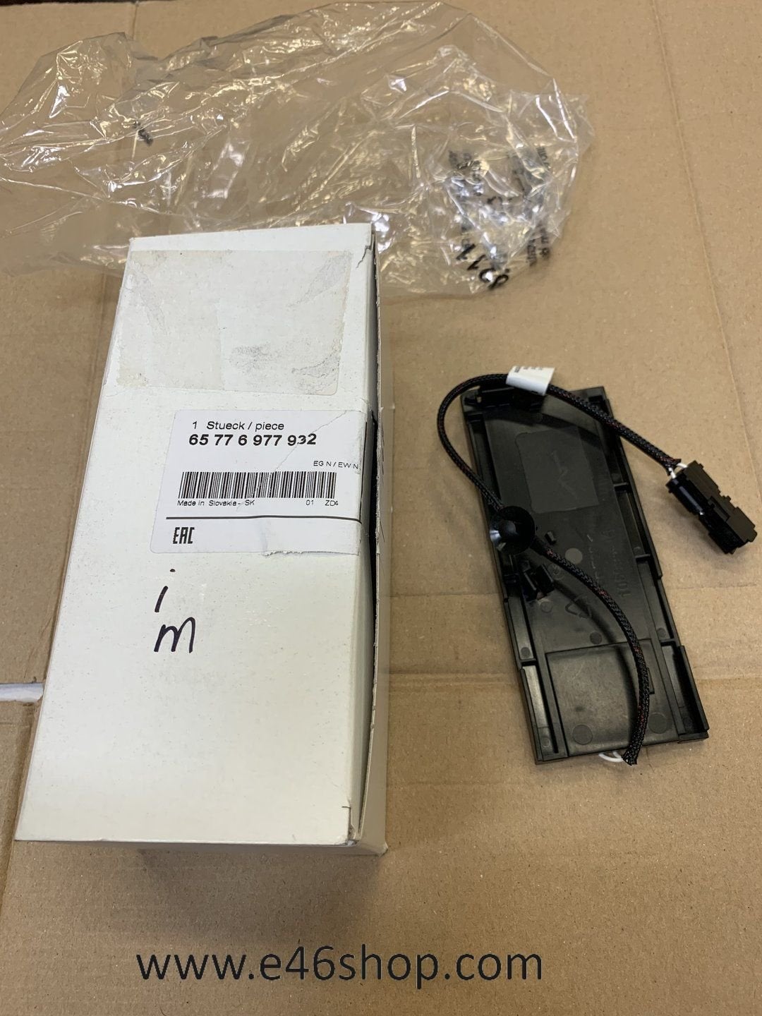 STOELMAT SENSOR BIJRIJDER BMW OE 65776977932, Neuf, -, -, Enlèvement ou Envoi