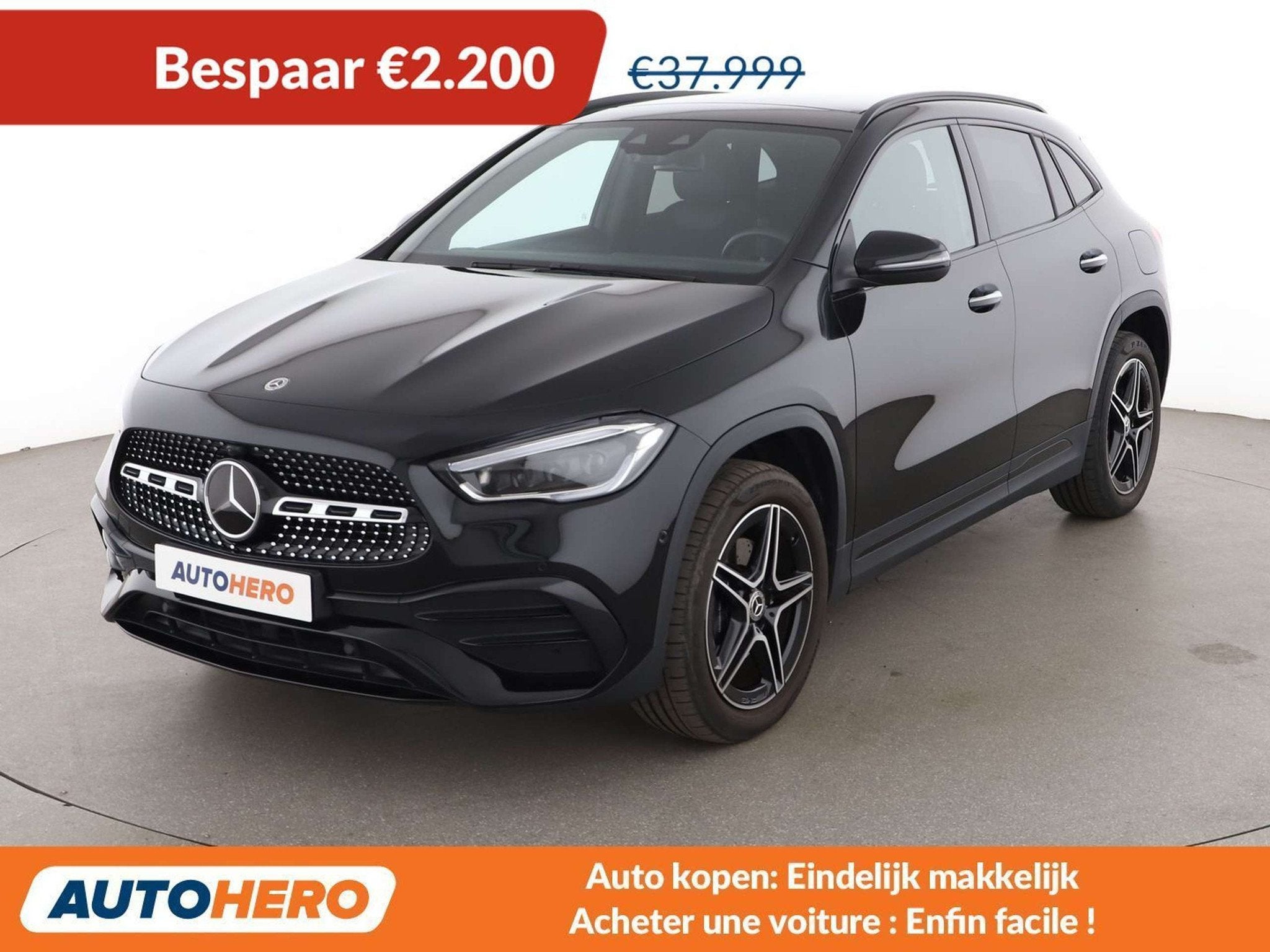 Mercedes-Benz GLA 250 GLA 250e AMG Line (automatique), Achat, Euro 6, Alcantara, Noir