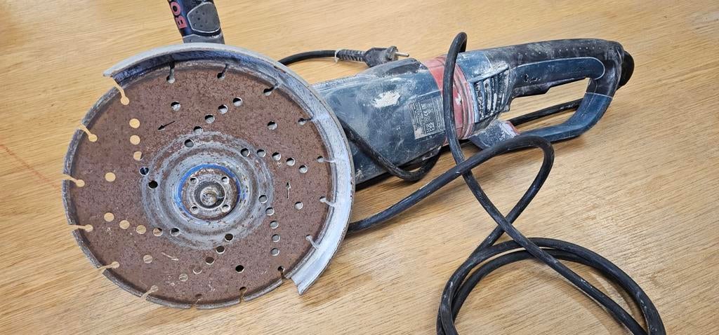 Bosch Professional GWS 26-230 LVI haakse slijper 230mm 2600W, Ophalen of Verzenden, Gebruikt, 1000 watt of meer, Haakse handslijpmachine