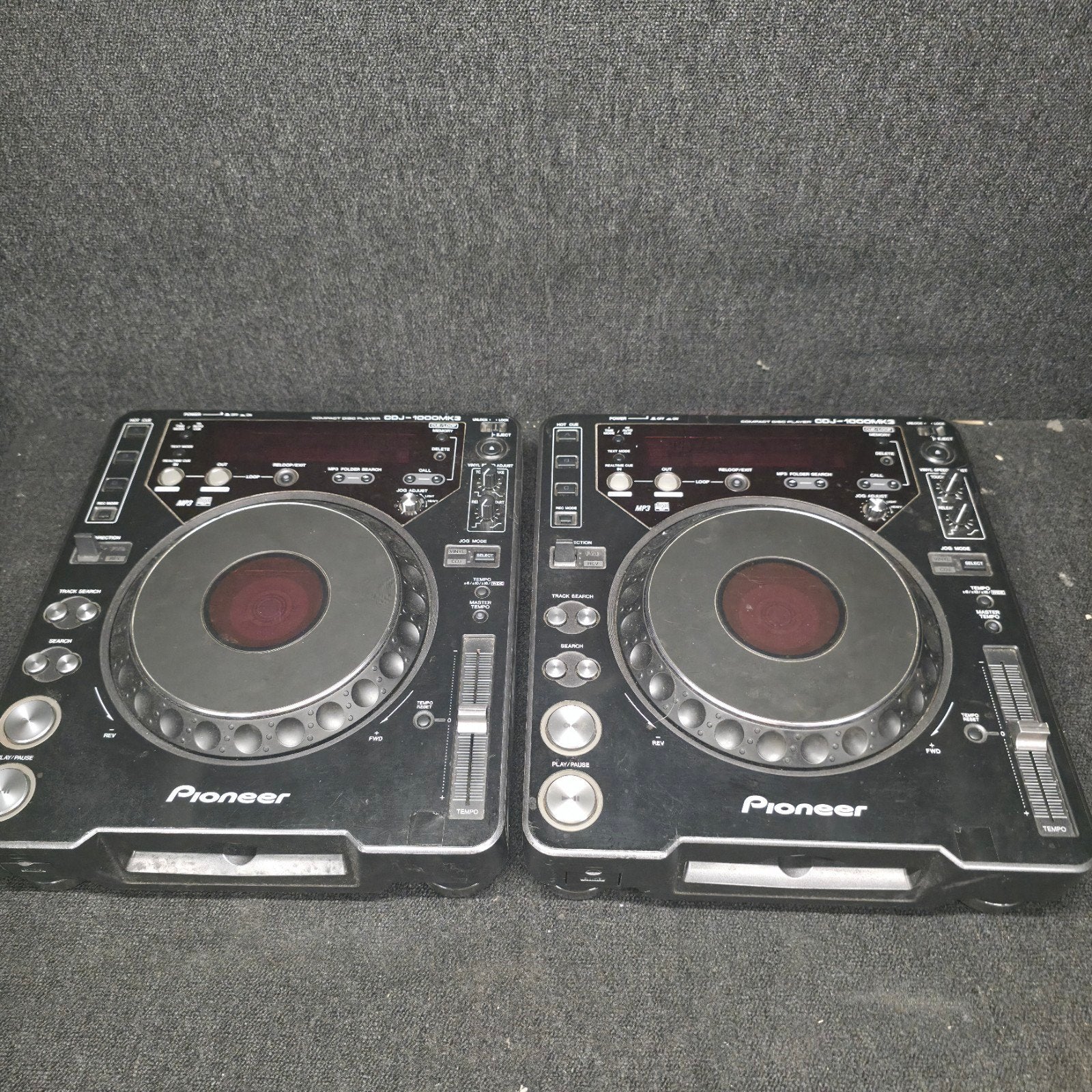 PIONEER  CDJ-1000  MK3    2x   met flightcase, Ophalen of Verzenden, Pioneer