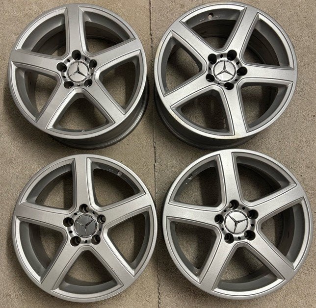 Jantes DEZENT Germany Mercedes design R17x7.5, Enlèvement, Jante(s)