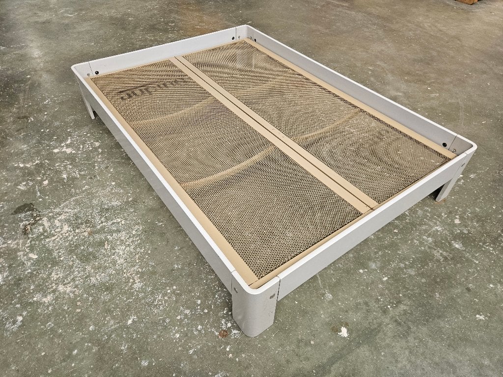 Lit Auping 140x200 cm avec sommier spiraalbodem, 140 cm, Enlèvement, Utilisé, Sommier